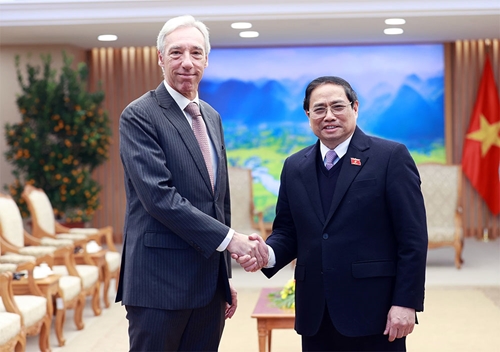 Thủ tướng Chính phủ Phạm Minh Chính tiếp Bộ trưởng Ngoại giao Bồ Đào Nha

